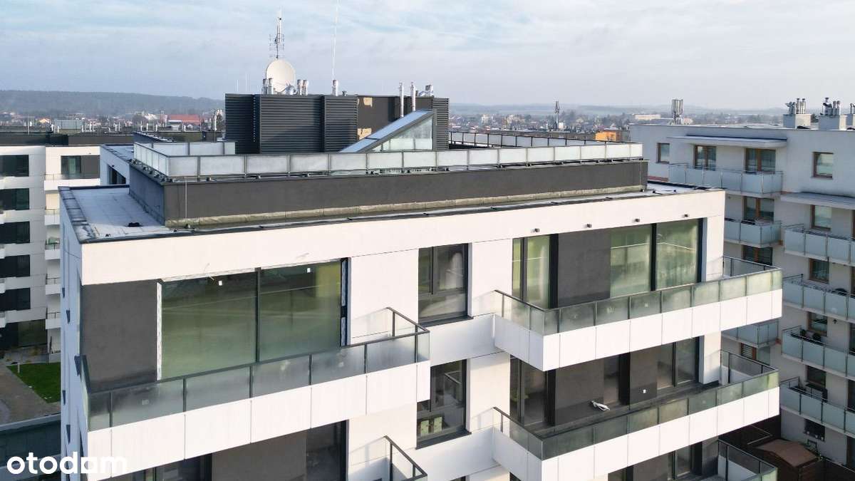 Luksusowe, Unikatowe Mieszkanie z TARASEM NA DACHU-13