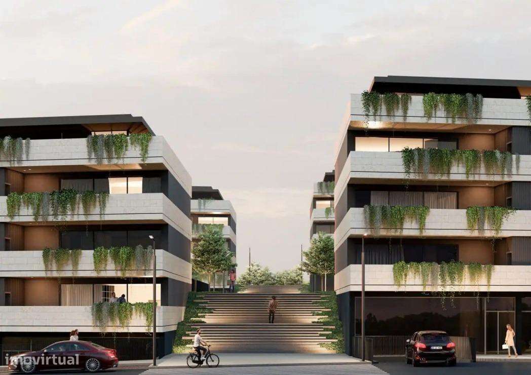Apartamento T0 moderno com varanda generosa-7