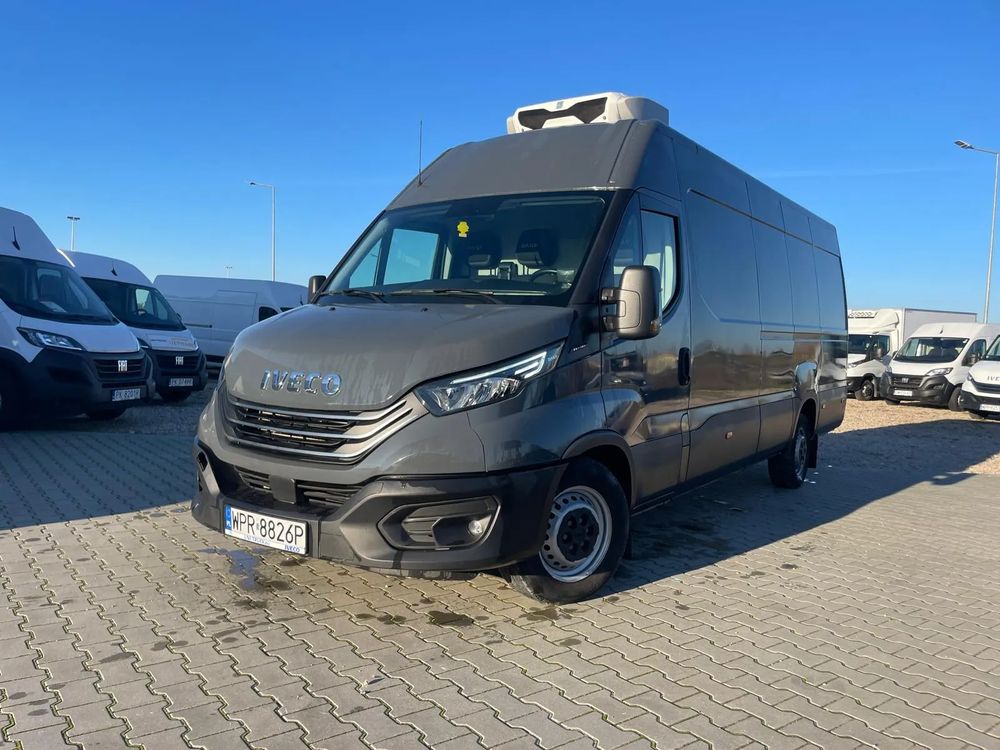 Iveco 35S18V Izoterma Furgon Maxi Agregat Zanotti do 0 stopni Ledy Nawigacja