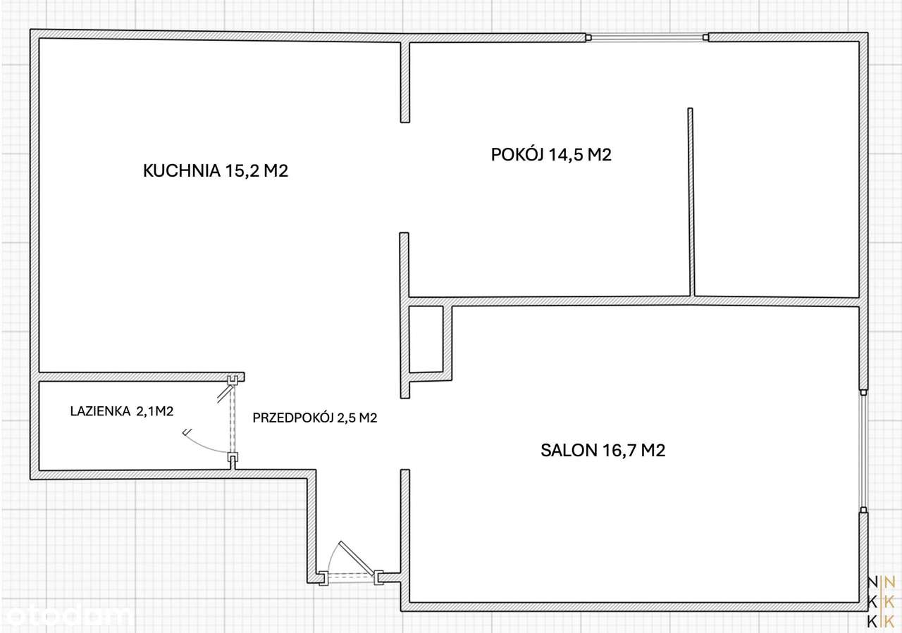 Mieszkanie 51m2, ogród 350m2 Bieńkowice-16