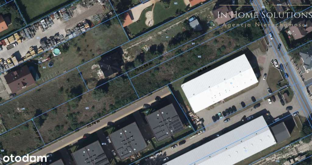 3 działki o łącznej pow. 3436 m2 - media-8