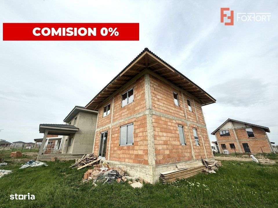 Casa individuala la rosu, 5 camere, teren 508 mp, in Giarmata - Imagine principală: 1/11