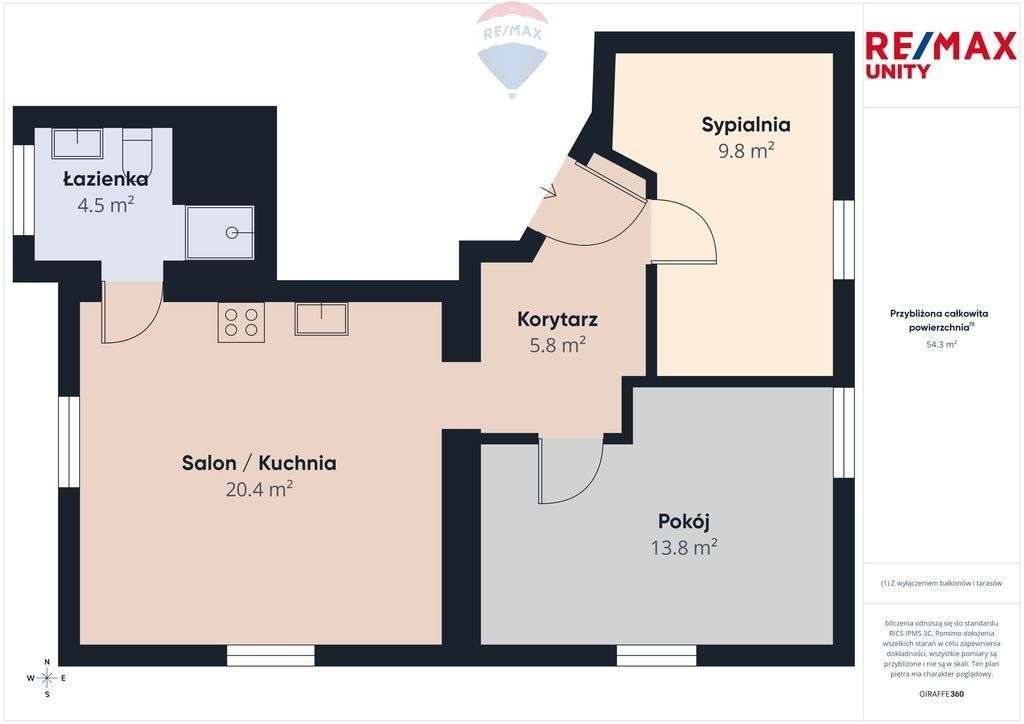 50 m², 3 pokoje – mieszkanie w centrum Lubartowa-18
