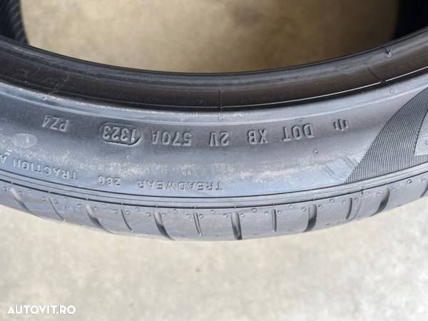 vând set anvelope 285/35/23-325/30/23 Pirelli de vară noi cu ‘L’ - 5