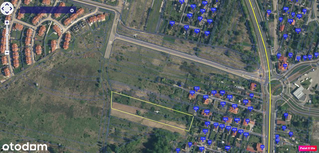 Działka budowlana Sosnowiec ul.Klimontowska-9