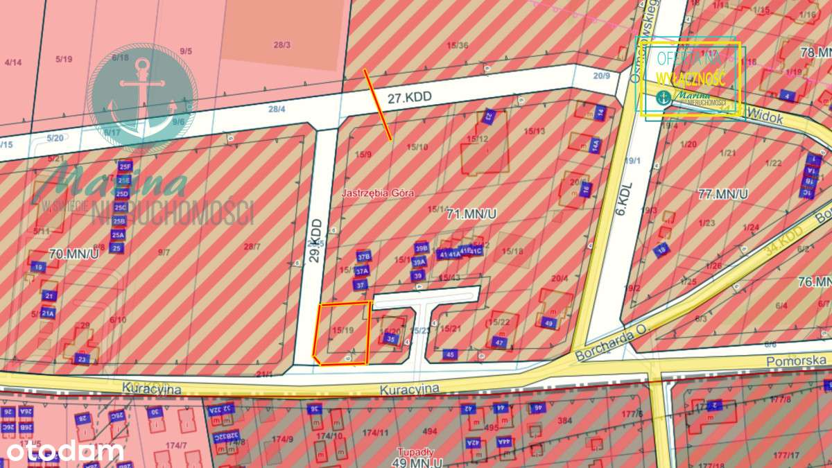 Na sprzedaż nadmorska działka w Jastrzębiej Górze-8