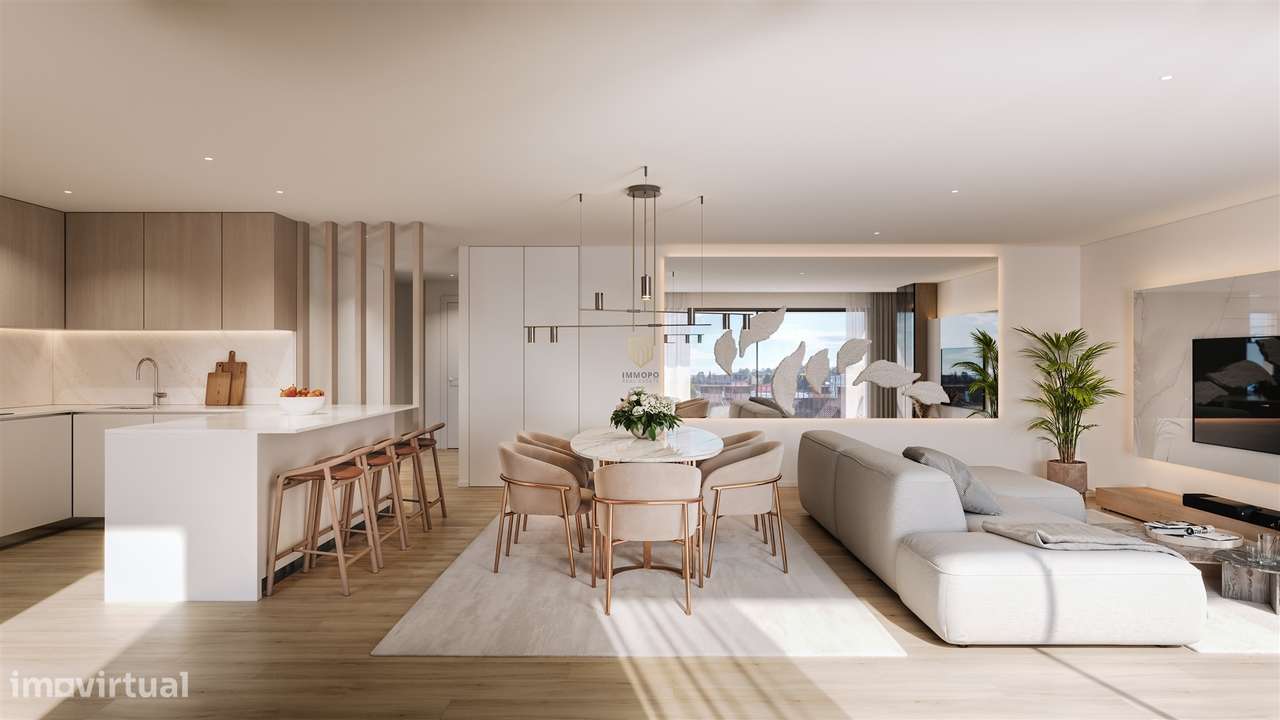 Apartamento T3 de luxo, com varanda em Ermesinde, para venda - Grande imagem: 4/21