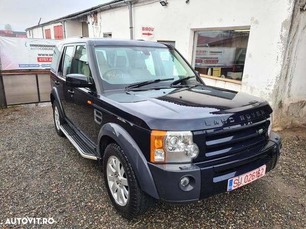 Bara fata Land Rover Discovery 3 2004 - 2009 Negru (436) model cu spalatoare far - 4