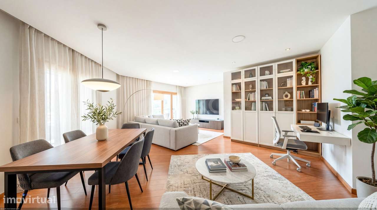 T3 COM ÁREAS ACIMA DA MÉDIA E BOX DUPLA – URBANIZAÇÃO JARDIM DA AMOREI - Grande imagem: 5/23