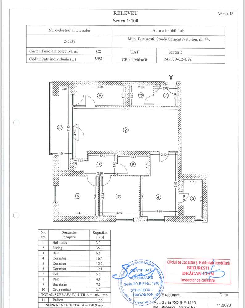 Vanzare 4 camere One Cotroceni Park-13