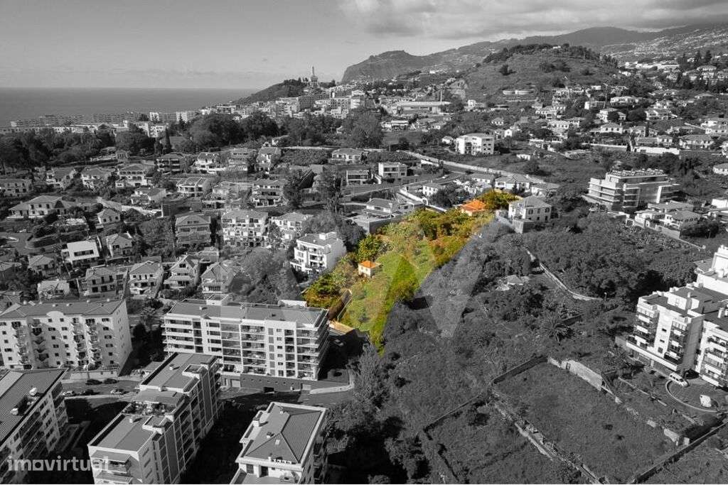 TERRENO EXTRAORDINÁRIAMENTE AMPLO no FUNCHAL EM ZONA PRIME DE 4.590m2 - Grande imagem: 5/30