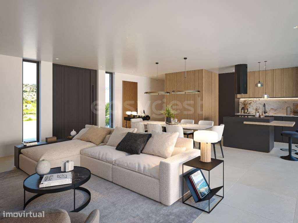 Moradia Contemporânea com 4 quartos em construção com piscina - Grande imagem: 4/21