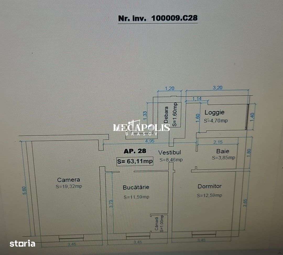 2.5 Camere | Decomandat | Renovat | 63mp | Avram Iancu - Imagine principală: 3/17