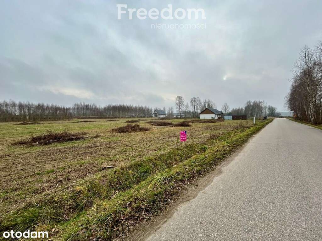 Działka budowlana w Tyborowie - Pełny obrazek: 5/5