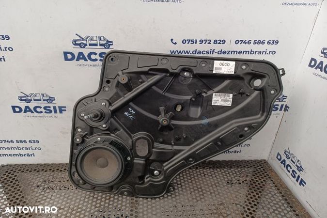 Macara geam spate dreapta manuala 5K4839730G Volkswagen VW Golf 6  [din 2008 pana  2015] seria Hatc - 1