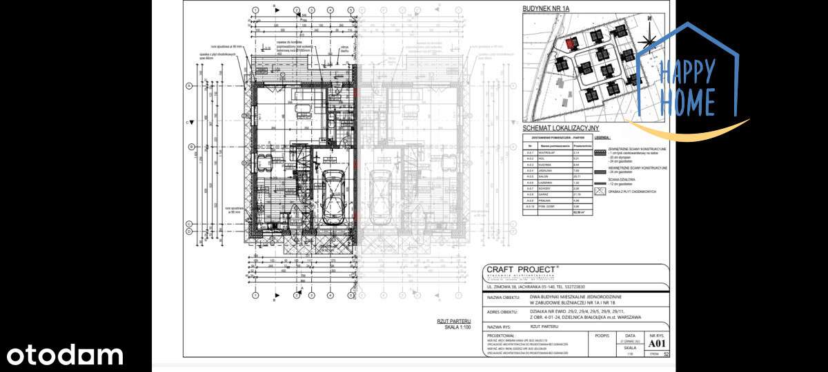 Białołęka, Kępa Tarchomińska, bliźniak-14