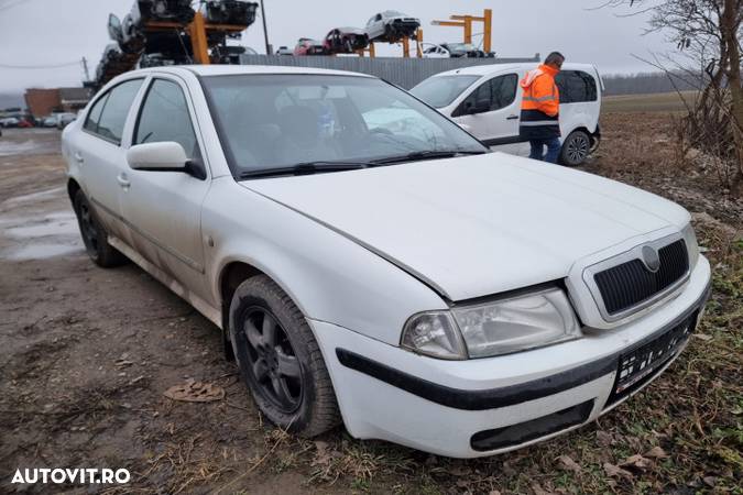 amortizor telescop stanga fuzeta brat etrier punte fata spate Skoda octavia 1 facelift  motor 1.9tdi AXR Dezmembrez - 1