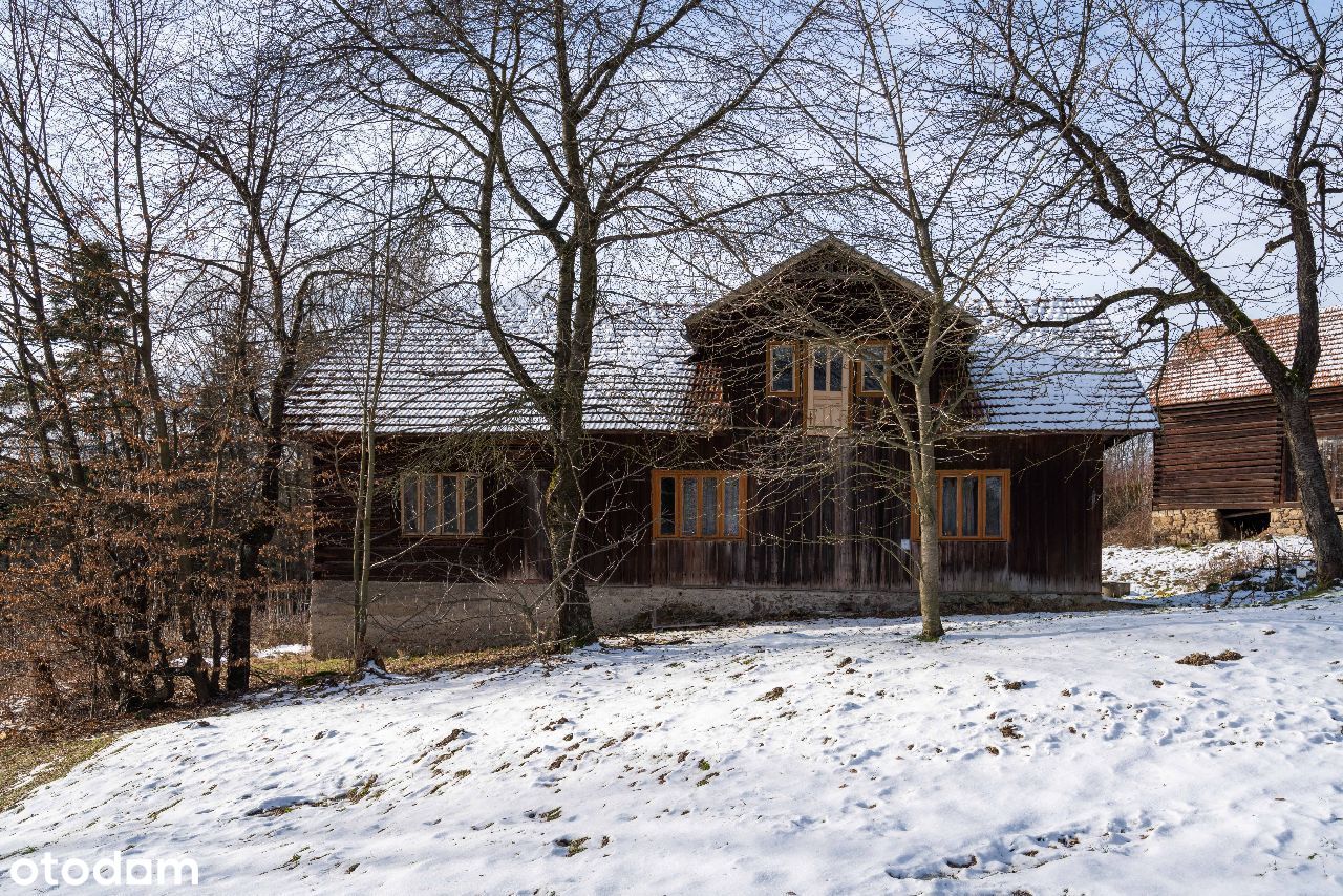 Stylowy drewniany dom Bugaj k.Kalwarii Zebrzydowsk
