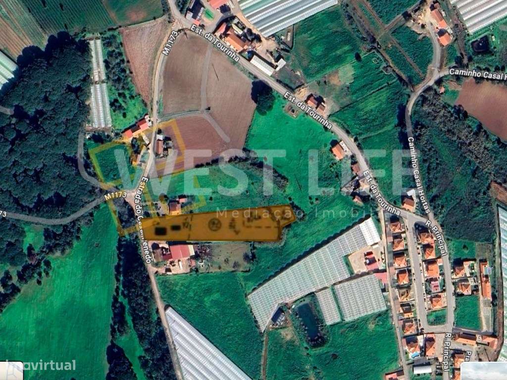 Terreno Rústico com 5215m2 - Armazém e casa e arrumos/arrecadação -... - Grande imagem: 4/15