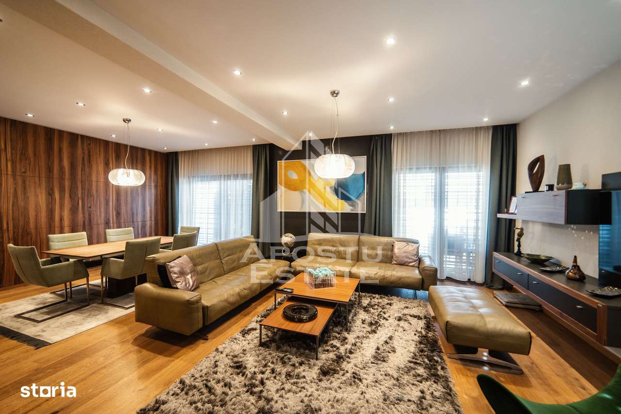 Casa exclusivista, mobilier de lux,  garaj si terasa de 35mp in Giroc. - Imagine principală: 2/20