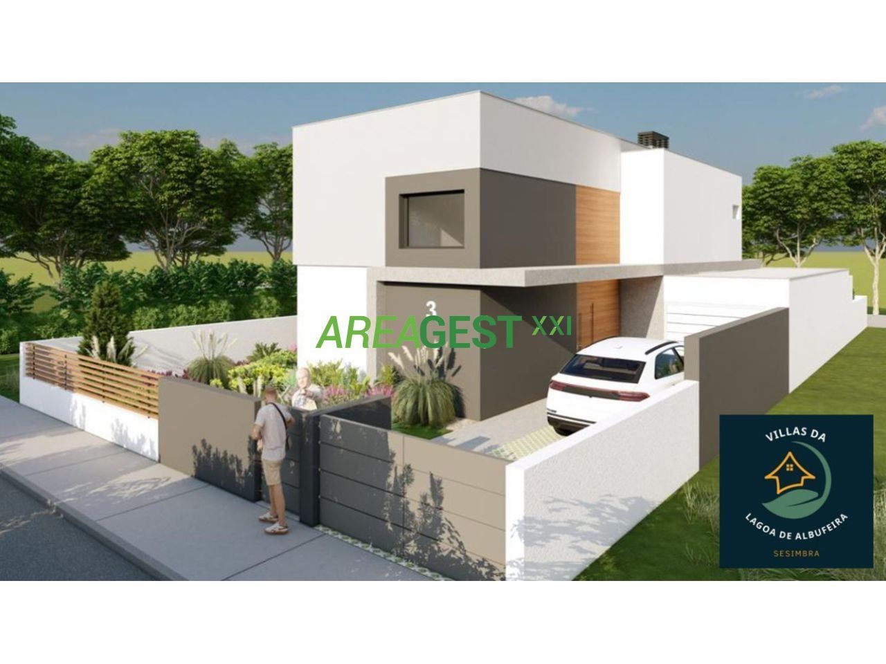 VILLAS DA LAGOA DE ALBUFEIRA - Lote de terreno com projeto aprovado...