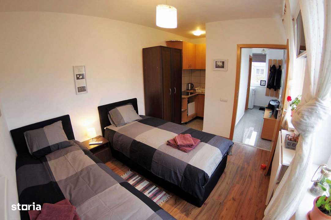 Garsoniera Avangarden 1,mobilata si utilata-3