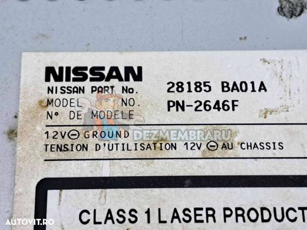 Magazie CD Nissan Primera (P12) [Fabr 2002-2007] 28185 BA01A - 2