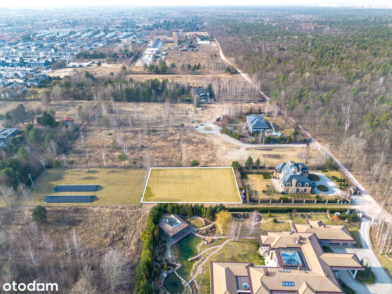 Wyjątkowa działka z MPZP, obok Las Kabacki-5