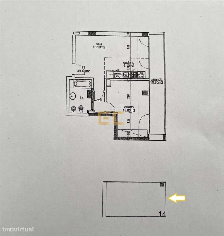 Apartamento T1 com lugar de Garagem - Ponte Galante, Figueira da Foz!-18