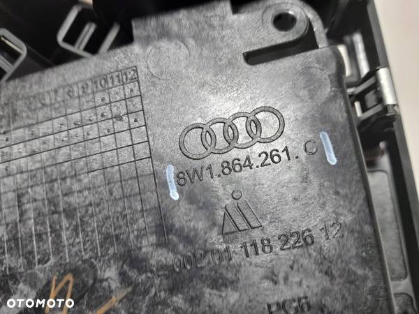 AUDI A4 B9 2017r PANEL RAMKA TUNELU ŚRODKOWEGO UCHWYT NA KUBKI SUPER STAN - 15