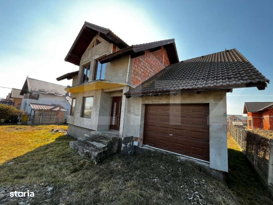 Casa semifinisata, 6 camere la 5 Km de Beclean - Imagine principală: 5/19