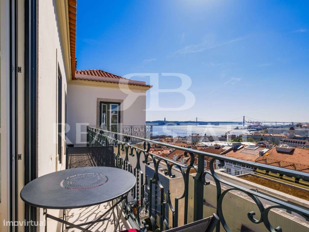 CHIADO T3 + VISTA RIO + 2 LUGARES DE ESTACIONAMENTO - CHIADO - cent...-16