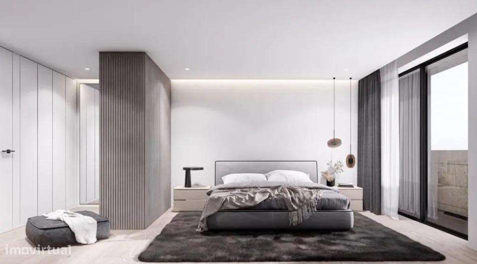 Apartamento T0 moderno com varanda generosa-1