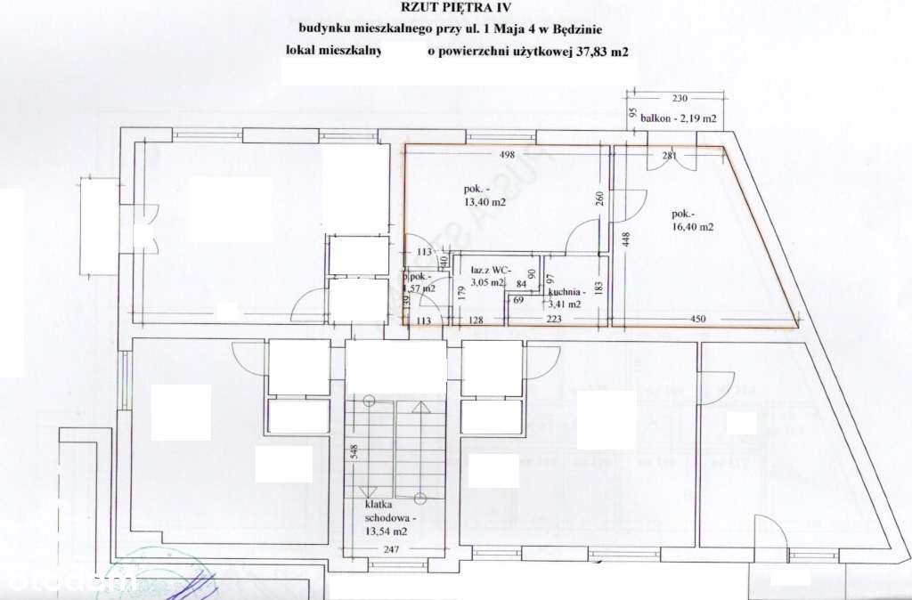 Dwa pokoje z balkonem w budynku po termomodernizacji – 38m2 - Pełny obrazek: 4/16
