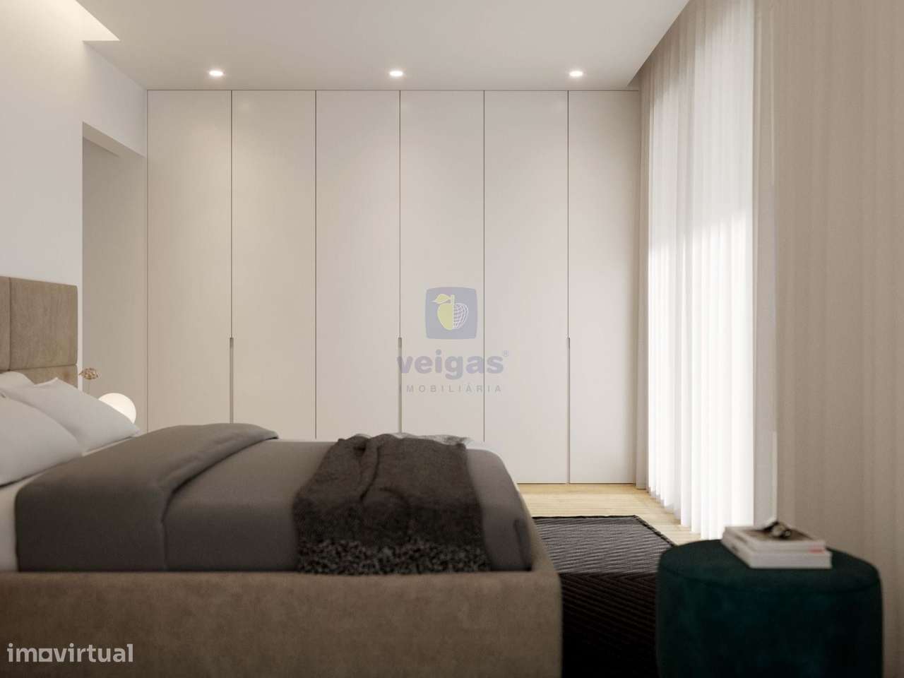 Apartamento T3 Novo em Leiria, Parceiros, com garagem box fechada para-6