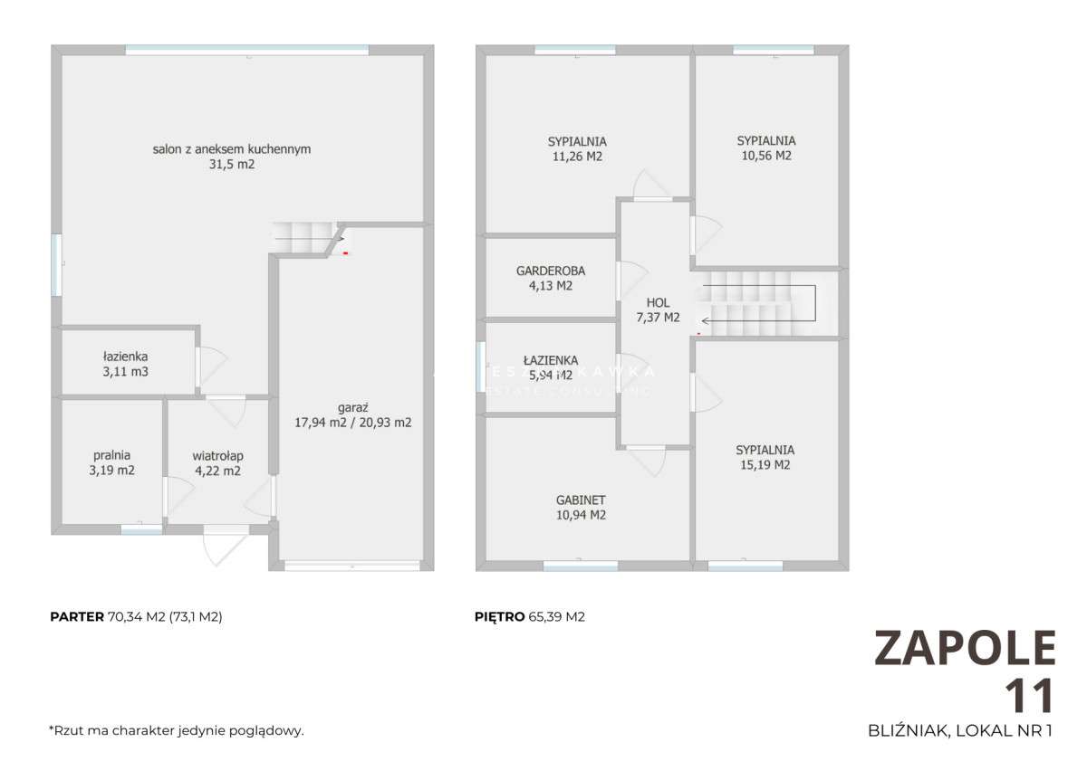 Nowoczesny bliźniak-Grodzisk Maz. | 0 % prowizji-6
