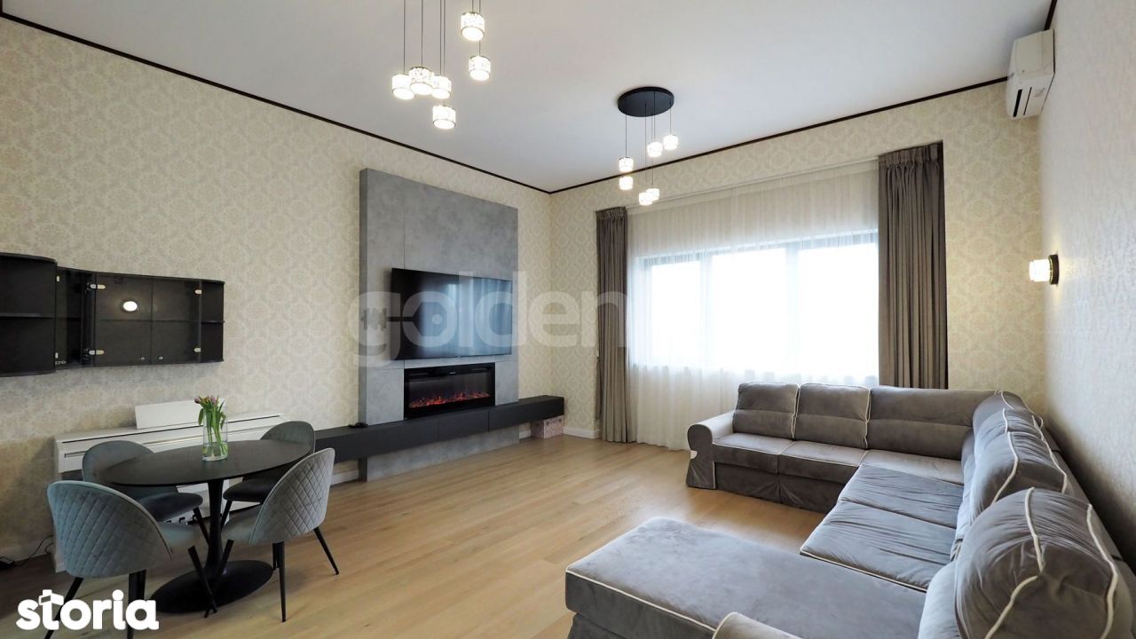 Apartament modern cu 2 camere | mobilat & utilat | 3.5m inaltime tavan