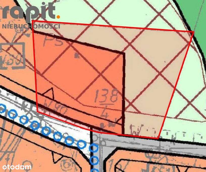 Działka budowlana - Pełny obrazek: 4/4