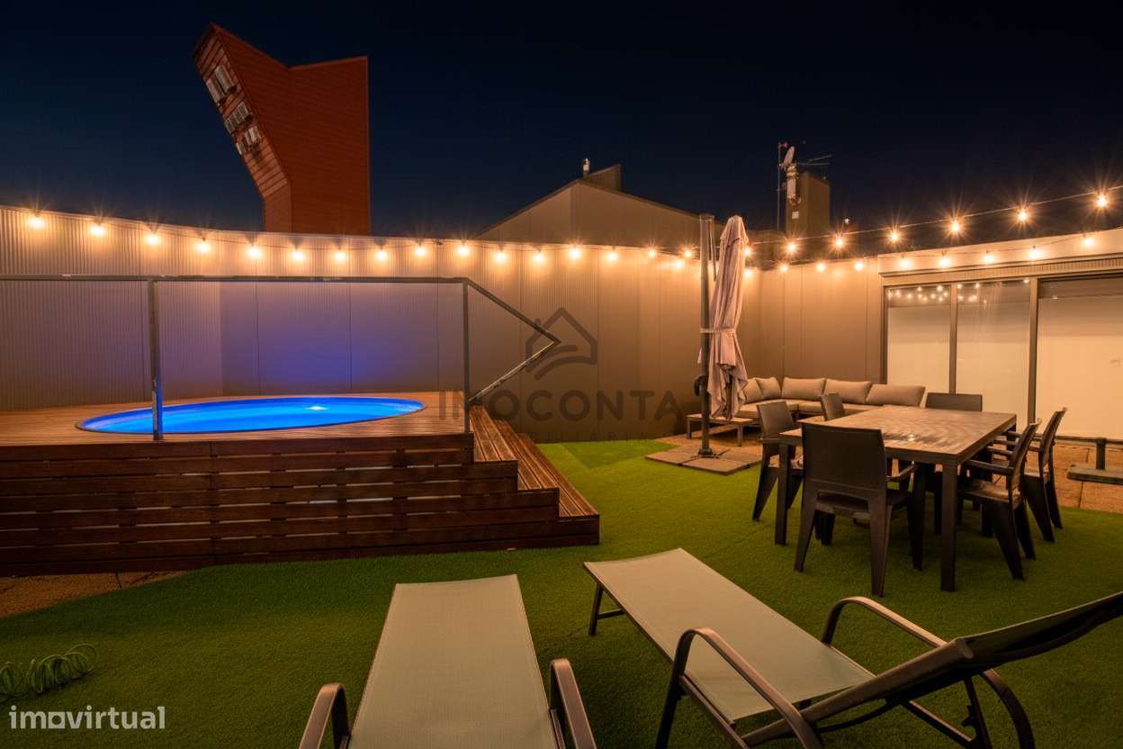 T3 Último Piso c/Terraço Edifício Camaleão- Valongo-2