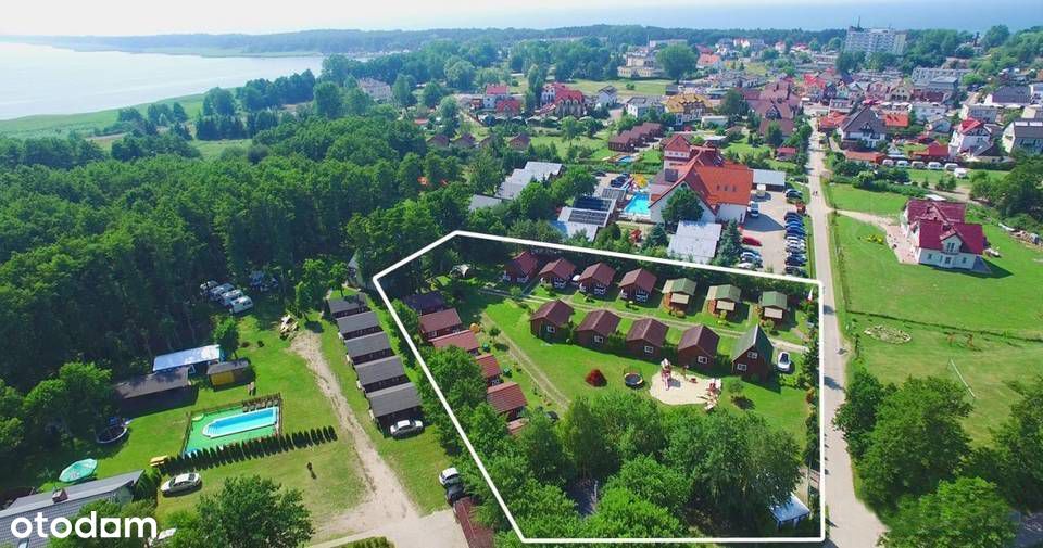 Ośrodek wypoczynkowy nad morzem 24 domki sprzedaż