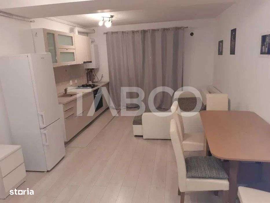Apartament 2 camere de inchiriat 49 mpu cu balcon zona Lupeni Sibiu - Imagine principală: 4/5