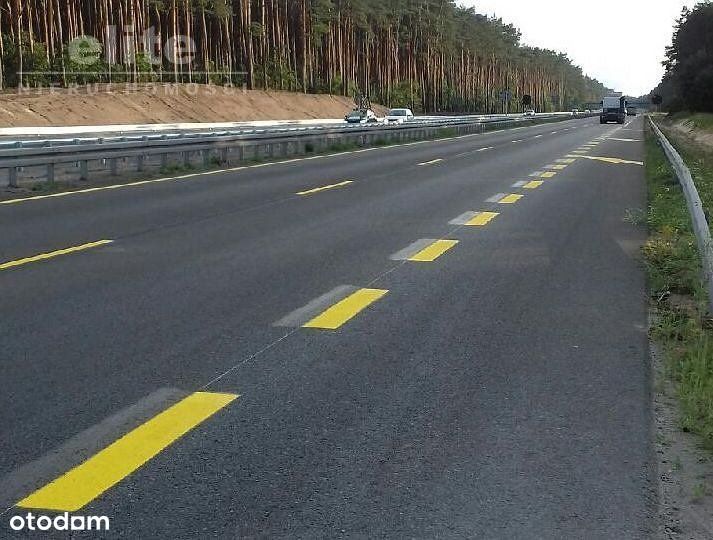 Działka inwestycyjna blisko zjazdu z autostrady A6