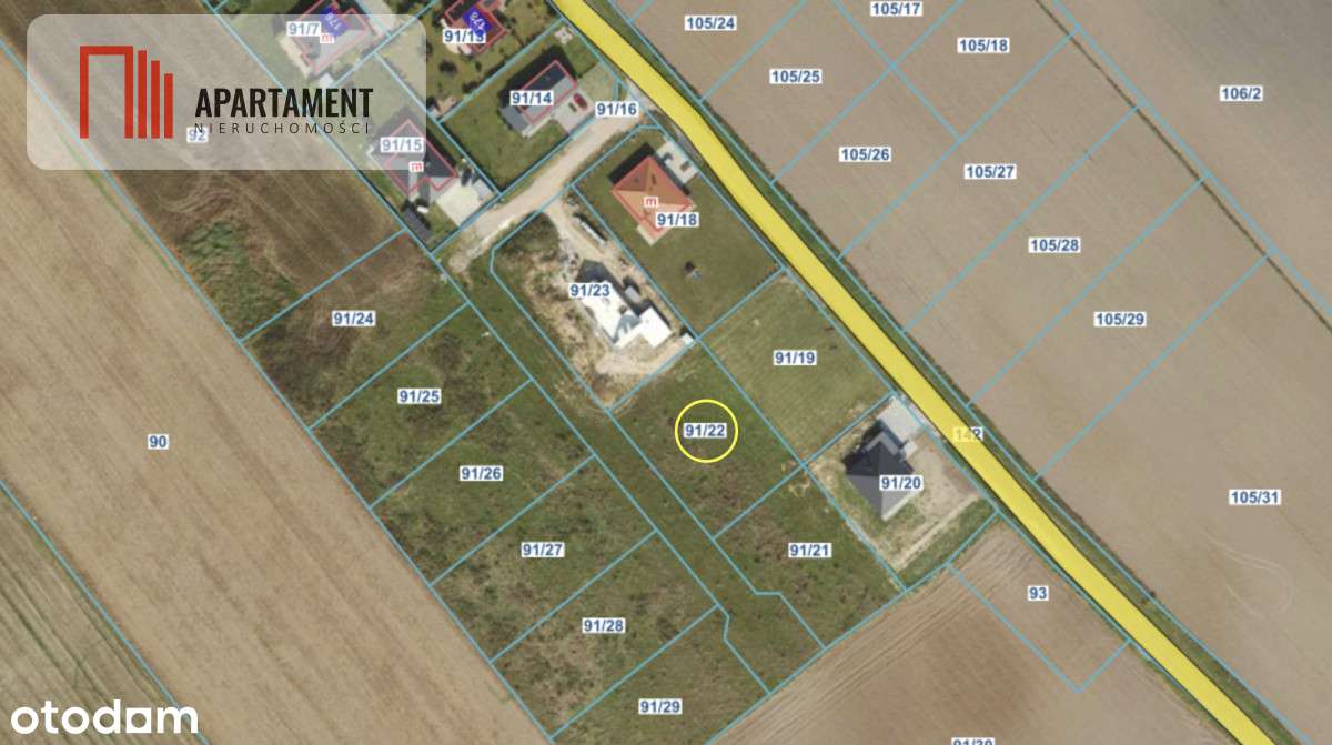 działka budowlana z projektem domu- Szałkowo-5