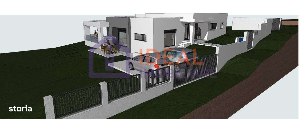 Casă modernă pe un singur nivel în Bavaria, teren 750 mp - Imagine principală: 5/8