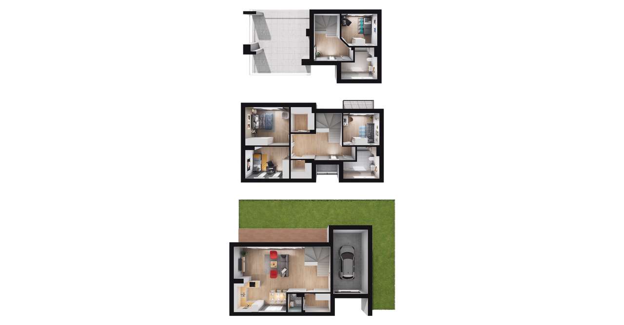 5-pokojowy dom 149m2 + ogródek Bez Prowizji - Pełny obrazek: 2/7