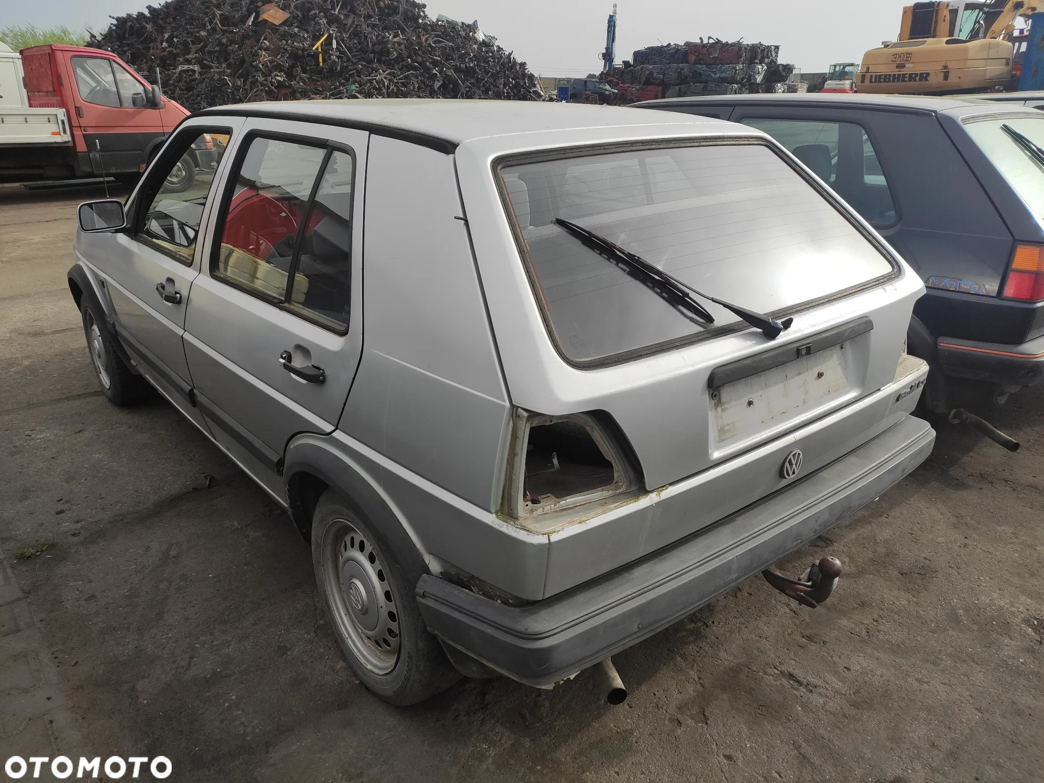 VW Golf II 1.6 8V Skrzynia Zderzak Drzwi Klapa Błotnik - 5