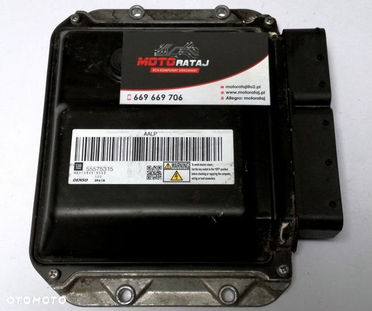 KOMPUTER OPEL ASTRA 1.7CDTI 55575315 MB2758009553 - 1