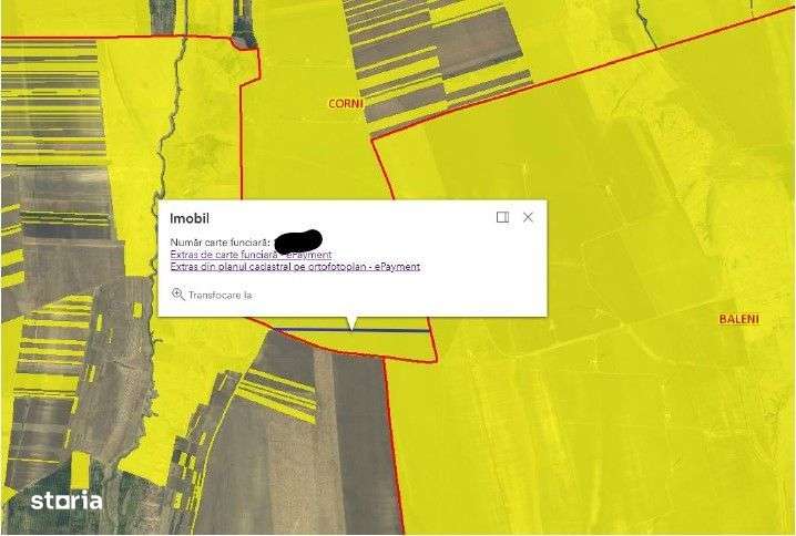 Teren Extravilan Corni, Cota parte 1/2, ID: R2581783 - Imagine principală: 5/9