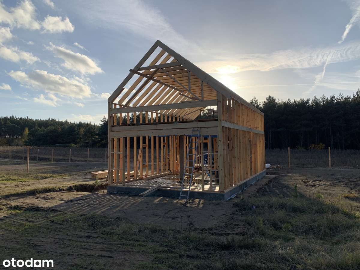 Nowy dom 51m2 nad najczystszym jeziorem w Polsce Anastazewo / Powidz - Pełny obrazek: 4/12