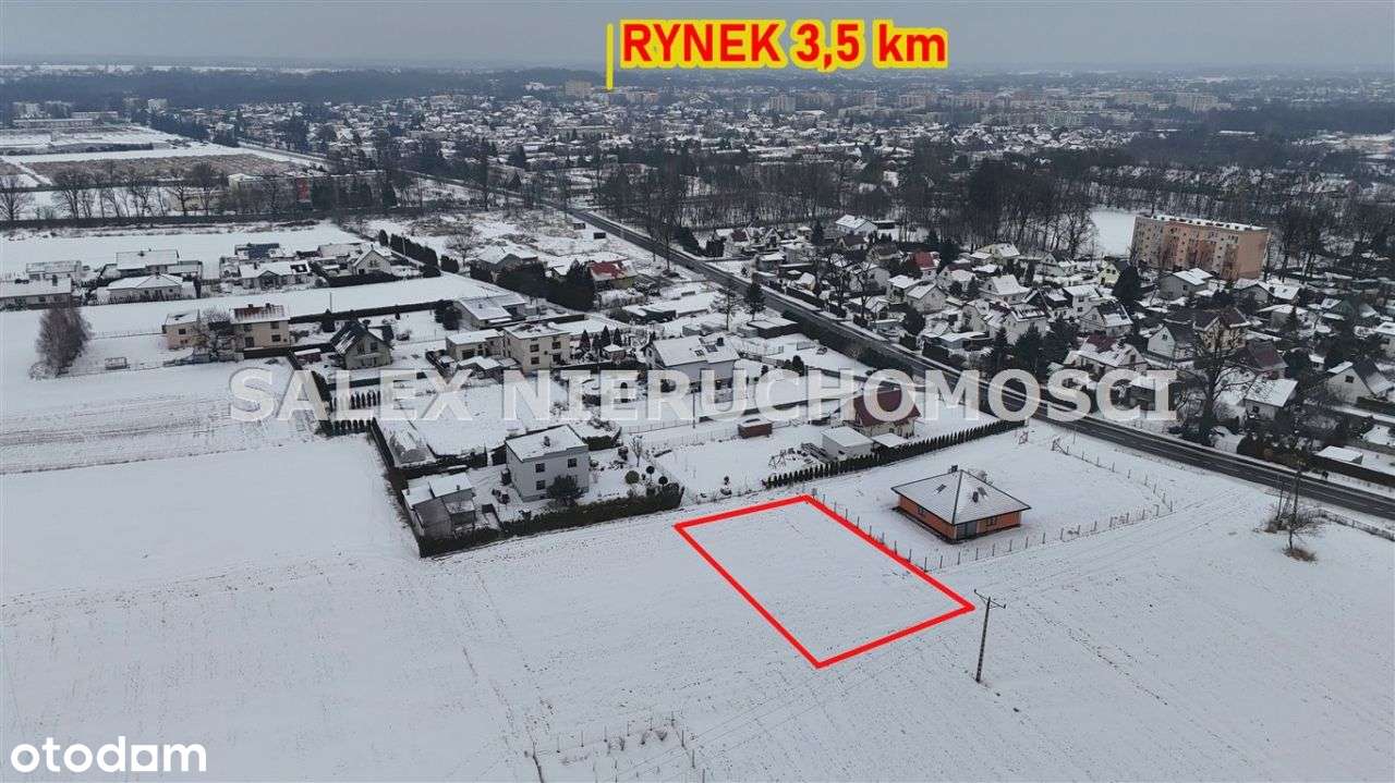 Dziaka budowlana w centrum Pszczyny-1